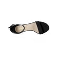 thumbnail image 4 of BLISSFUL STEP Women's Open Toe Ankle Strap Block Heel Sandals Black 7.5, 4 of 7