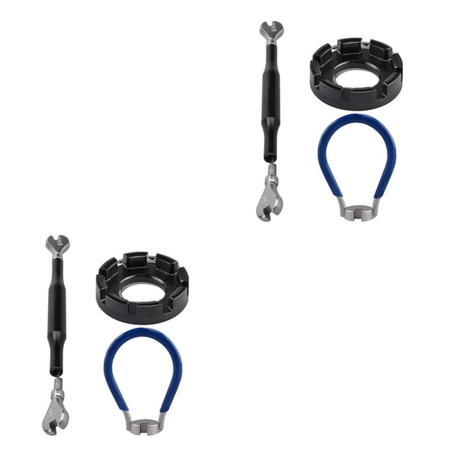 Wosthever Kit de herramientas de llave Juego de llaves para rueda de bicicleta Llave para radios Type2 NO2