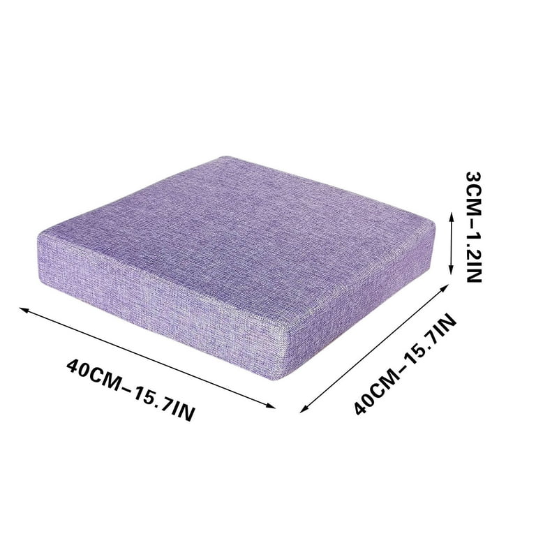 Qaailabf Square Floor Chair Cushion Pad Inch Memory Foam