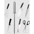 thumbnail image 2 of 1pc Stainless Steel Knife Sharpener, Modern Knife And Scissor Sharpener Tool For Kitchen, 2 of 5