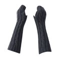 thumbnail image 2 of Dyfzdhu Fashion Women Fingerless Wool Gloves Men Women Winter Keep Warm Gloves Winter Gloves Dark Gray, 2 of 3