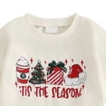 thumbnail image 6 of Toddler Baby Boy Fall Winter Clothes 6 12 18 24 Months 2T Crewneck Sweatshirt Long Sleeve Trucks Shirt and Pants Cute Boys Outfits, 6 of 7