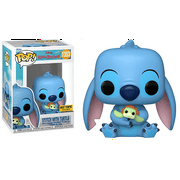 Pop! Disney Vinyl Figure Stitch with Turtle #1353 Hot Topic Exclusive