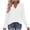 White-04, variant on Perfectbot Women's Long Sleeve V-Neck Basic Tee, Relaxed Fit Soft Jersey T-Shirt with Flowy Hem
