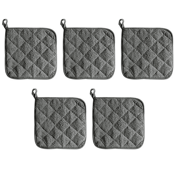 Pot Holders Cotton Made Machine Washable Heat Resistant Potholder, Pot Holder, Hot Pads, Trivet for Cooking and Baking
