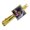 Gold, variant on Christmas Holiday Santa Rooftop Magic Square Tie Bar Clip Clasp Tack- Silver or Gold