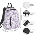 thumbnail image 2 of Balery Lavender Flowers Mochila Ligera para Hombres y Mujeres – Resistente y Impermeable, Ideal para la Escuela, el Trabajo, los Viajes y el Uso Diario, 2 of 7