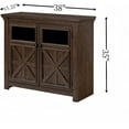 thumbnail image 3 of roomfitters 2 Doors Cabinet Large Buffet Sideboard Cabinet Bar Wine Cabinet for Entryway Living Room Buffet Cabinet Table Coffee Bar Wine Bar Storage Cabinet for Dining Room Espresso, 3 of 9