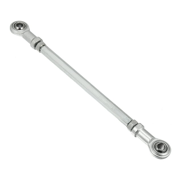 Unique Bargains M8 140mm Tige de Direction Réglable à Rotule pour Suspension de Direction de Colonne de Kart Électrique ATV 49cc