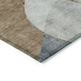 thumbnail image 4 of Addison Rugs Chantille Indoor/Outdoor Transitional Art Deco Gray Washable Rectangle Rug, 1'8" x 2'6", 4 of 6