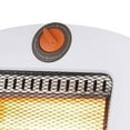 thumbnail image 5 of Brentwood Kool Zone H-Q1000Q 1,000-Watt-Max Portable Quartz Space Heater, White, 5 of 6