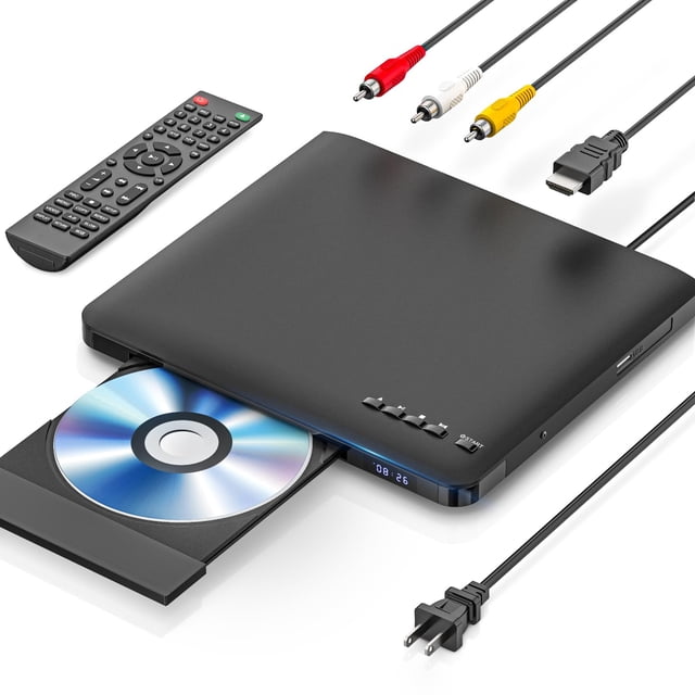 Reproductor DVD MAITE MTDVD-10 Lite Ultra Slim HDMI AV Region Free
