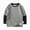 L101-Grey, variant on Boy's Long Sleeve T-Shirts Striped, Cotton Blend Crewneck Tee Kids Stripes Shirt(L101-White,8-9 Y)
