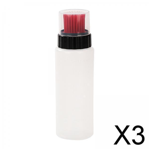 Set de 3 Dispensadores de Aceite, Frascos para Condimentar, Ideal para Excursiones al Aire Libre, Botella de Aceite Práctica para Cocinar , 3 piezas