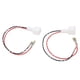 thumbnail image 1 of Arnés de cableado para altavoz de audio de automóvil, 2 piezas, 10 W, accesorio de audio para automóvil, cable de alimentación para altavoz de automóvil, aspecto llamativo, 1 of 9