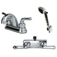 thumbnail image 1 of Builders Shoppe 2001CP/3220CP/4120CP RV Robinet de Salle de Bain avec Douchette à Main Assortie Finition Chromée, 1 of 1