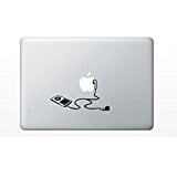 Macbook mp3 player music decal sticker pro air 11 13 15 (Best Music Player For Macbook Pro)