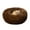 Chocolate, variant on BODISEINT Modern Soft Plush Round Pet Bed for Cats or Small Dogs, Mini Medium Sized Dog Cat Bed Self Warming Autumn Winter Indoor Snooze Sleeping Cozy Kitty Teddy Kennel (M(23.6”Dx7.9 H), Light Grey)