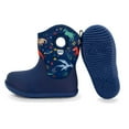 thumbnail image 2 of JAN & JUL Kids Sherpa-Lined Waterproof Snow Boots (Space Dinos, Size 8 Toddlers), 2 of 6