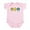 Petal Pink, variant on CafePress - Peace Love Robots Infant Bodysuit - Baby Light Bodysuit, Size Newborn - 24 Months