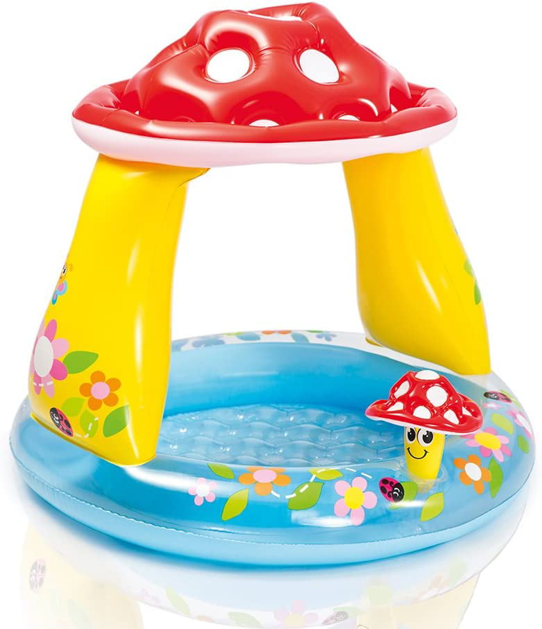 New Intex Mushroom Baby Inflatable Pool Summer Sea Swim Water Beach Kids Fun 