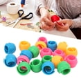 thumbnail image 3 of Cross Stitch Thread Holder, Spool Protector Anti Thread Falling Off Bobbin Holder Clips Silicone  for Sewing Machine Spools for Household, 3 of 7