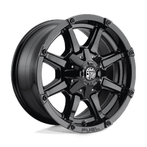 Fuel D575 Coupler 20X10 8X165.1 -12Et 110.1Cb Gloss Black Wheel