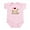 Petal Pink, variant on CafePress - I Love My Weiner Dog! Infant Bodysuit - Baby Light Bodysuit, Size Newborn - 24 Months
