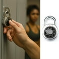 thumbnail image 3 of 1Pk Combination Lock 3-Digit Padlock Keyless Gym School Luggage Heavy Duty Steel, 3 of 6