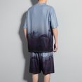 thumbnail image 2 of Vedolay Mens Short Set Mens Short Sets 2 Piece Summer Shirt and Shorts Set,Dark Gray M, 2 of 4