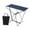 Navy, variant on Colaxi Portable Folding Stool Folding Camp Stool Recliner Foot Rest Compact Lightweight Collapsible Stool Camping Stool for Backyard Navy