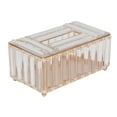thumbnail image 1 of Tissues Box Gold Plating Process Fine Workmanship Simple Fashion Multi Purpose Tissue Storage BoxGold, 1 of 22