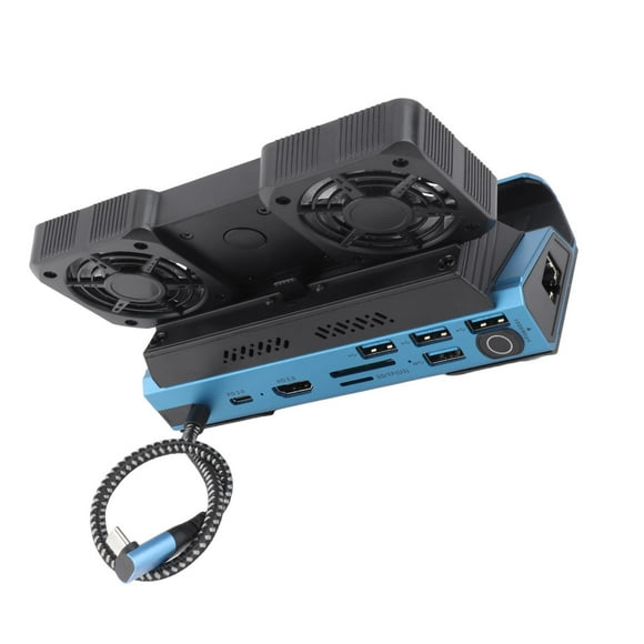 Estación De Acoplamiento Para Consola De Juegos, Carga PD De 100 W, 4 Puertos USB 3.0, 9 En 1, Base Central Para Consola De Juegos Portátil De 5 Gbps Para Pantalla