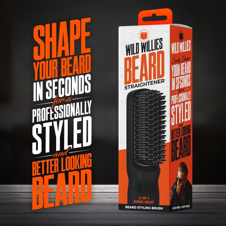 Heated Beard Straightening Brush with Ionic Conditioning photo 2