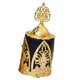 thumbnail image 2 of Quemador de incienso de cerámica con soporte para bobinas, suministros budistas, adorno decorativo Negro, 2 of 9
