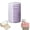 1 pc purple, variant on Cylindrical Roll-Up Quilt Storage Bag with Zipper, Self Compression Bedding Organizer, Large Capacity Oxford Cloth Comforter Storage Sack for Comforter, Blanket
