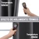 thumbnail image 4 of NANWEI 100% Cortinas Blackout, Cortinas Largas con Forro Negro para Estar/Rec&aacute;mara Ventana, Ojales en la Parte Superior, Aislamiento T&eacute;rmic, Reducci&oacute;n Ruido, 2 Paneles, 4 of 7