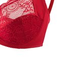 thumbnail image 3 of Levmjia Women's Bras Plus Size Womens Solid Lace Lingerie Bras Plus Size Underwear Bralette Bras Comfortable Bra, 3 of 4