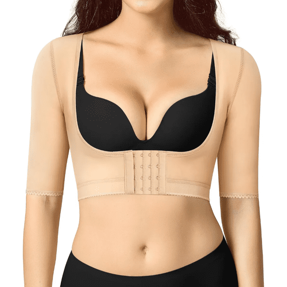 Faja Moldeadora De Brazos Reductora Modelo Beige Talla M