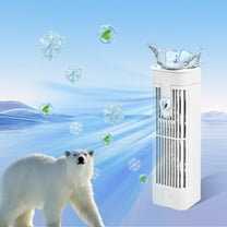Meigap Small Personal Cooling AC Fan Portable Ac Units Compact Air Conditioner Portable Air Conditioner Bedroom Bedroom Air Conditioner (White)