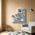 thumbnail image 4 of Heart-Shaped Felt Bulletin Board,Felt Memo Notice Panel for Photo Memo,Display Pin Board for Office for Home Office Wedding Birthday Decor,15.74x15.74x0.31 in, 4 of 6