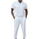 thumbnail image 5 of Pantalones Casuales de Manga Corta Larga para Hombres con Pantalones Cortos, 98% Algodón/2% Spandex para Deporte Y Caminata, 5 of 6