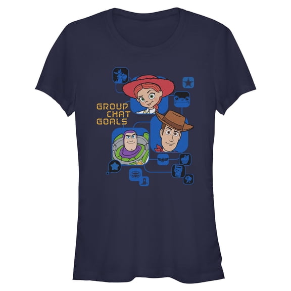 Juniors Toy Story 5 Group Chat Goals T Shirt