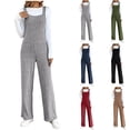 thumbnail image 1 of JDQJBZ Pantalon d'Hiver pour Femmes, Pantalon de Sport, Pantalon Imprimé d'Été Sans Manches Dos Nu Décontracté Combinaison, 1 of 5
