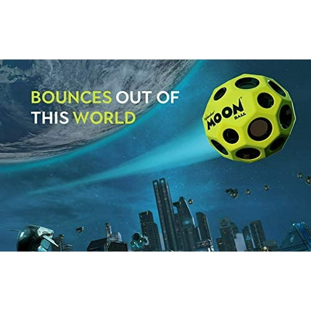 Haute Bouncing Ball, Moon Shape Bouncy Ball, Fournitures De Jeu De