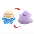 thumbnail image 5 of Anime Pokemon Poupées Ditto Coussin Réversible Oreiller Transformer Pikachu Lapras Bulbasaur, 5 of 5