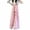 Pink, variant on Krdevn Girls Pants Summer Lightweight Ice Silk Wide Leg Pants Casual Loose Fit Breathable Proof Flowy Trousers for Everyday Wear,7-8 Years