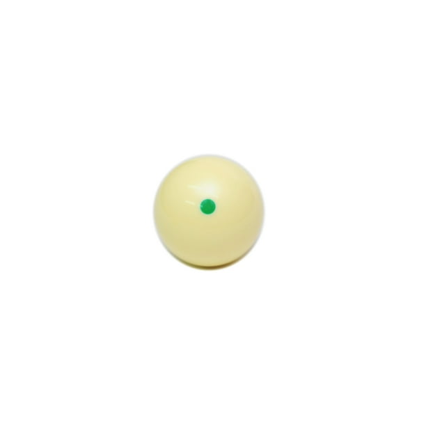 Delta 2 1/4 in. Billiards Deluxe Green Dot Cue Ball w/ Single Green Dot
