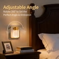 thumbnail image 3 of SUNBEAK Night Light Plug in,Decorative LED Night Light,Dusk to Dawn Night Light Plug into Wall with Light Sensor,Dimmable Warm White Nightlight for Hallway, Stairs,Bedroom,2 Pack, 3 of 7