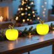 thumbnail image 4 of Luz de Noche de Fruta de Navidad Cumpleaños Regalos de Cristal, Hojas de Metal, Decoración de Habitación, Lámpara de Cama, Cocina, Iluminación de Estudio, Adecuado para Dormitorio, Metal, Cristal,, 4 of 8